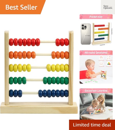 Wooden abacus for - wooden, math